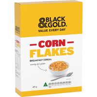 Black & Gold Corn Flakes