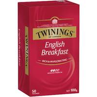 Twinnings English Breakfast Tea 100g Pack