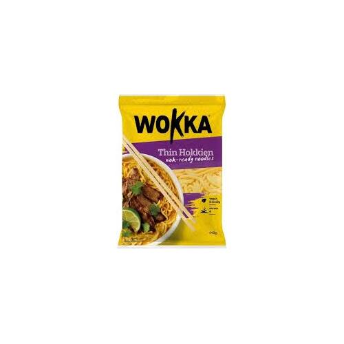 Wokka Shelf Fresh Thin Hokkien Noodles 440g