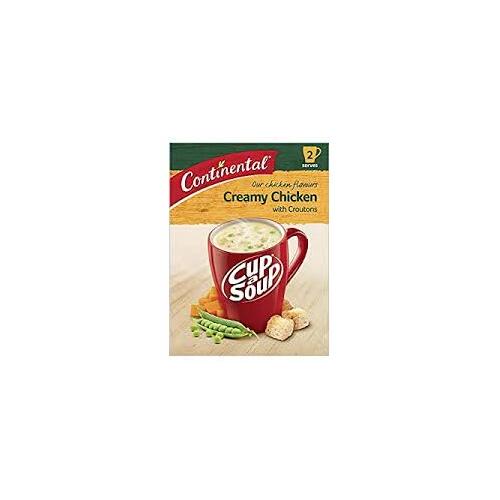 Continental Cup A Soup Creamy Chicken With Lots Of Noodles 2 Pack