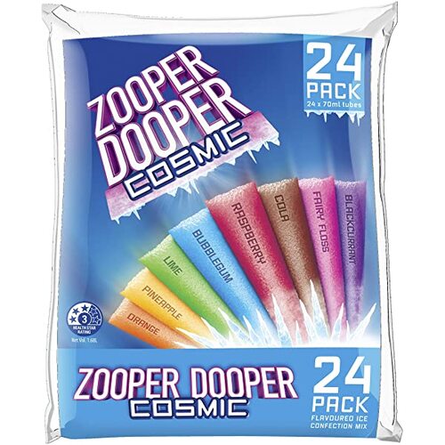 Zooper Dooper Cosmic Flavours 24 Pack