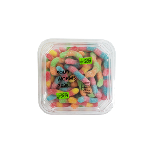 Sour Worms (200G TUB)