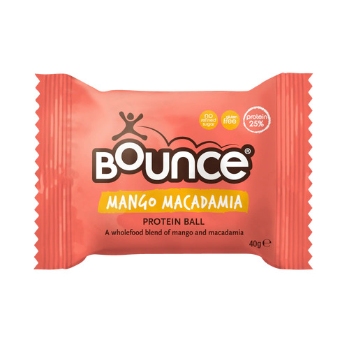 Bounce Mango Macadamia Protein Ball