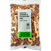 Roasted Almonds & Cashew Mix ( Lighty Salted ) 400g