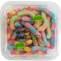 Sour Worms (200G TUB)