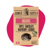 Junee Organic Triple Chocolate Rasperry Licorice