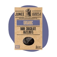 Junee Organic  Dark Chocolate Coated  Hazelnuts