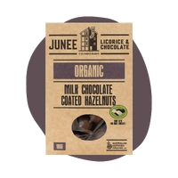 Junee Organic Milk Chocolate Hazelnuts