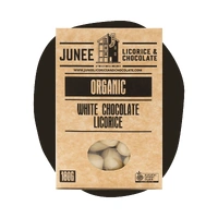 Junee Organic White Chocolate Licorice