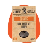 Junee Organic Dark Chocolate Ginger