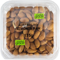 Australian Almonds Raw 175g