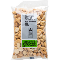 Roasted Salted Cashew & Macadamia Mix 400g