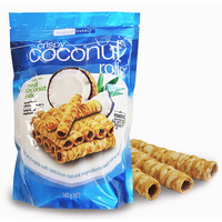 Tropical Fields Crispy Coconut Rolls 140g