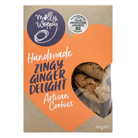 Molly Woppy Artisan Cookies Zingy Ginger Delight 185g