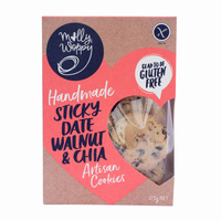 Molly Woppy Artisan Sticky Date Walnut & Chia Cookies 175g