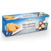 Borlands Crunchy Macadamia Shortbread125g