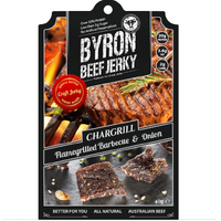 Byron Beef Jerky Chargrill Flamegrilled BBQ & Onion 40g