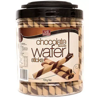 In Cucina Wafer Rolls Choc 700g