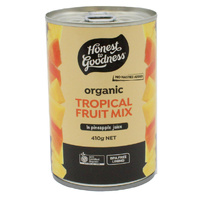 Honest to Goodness Organic Tropical Fruit Mix 410g