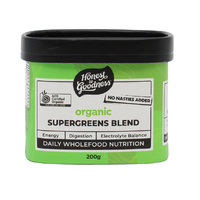 Honest to Goodness Organic SuperGreens Blend 200g