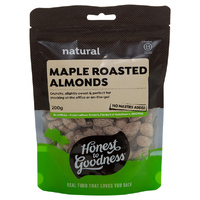 Honest to Goodness Natural Roasted Almonds 200g