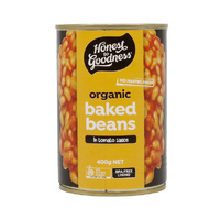 Honest to Goodness Organic Baked Beans 400g