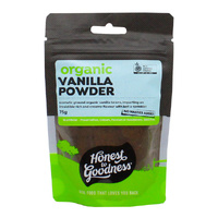 Honest to Goodness Organic Vanilla Beans Powder 75g