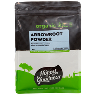 Honest to Goodness Organic Arrowroot Powder 1kg
