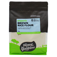 Honest to Goodness Organic Brown Rice Flour 1kg