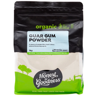 Honest to Goodness Organic Guar Gum Powder 1kg