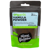 Honest to Goodness Organic Vanilla Powder 75g