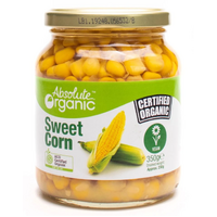 Honest to Goodness Organic Sweet Corn 350g