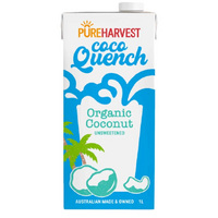 Pure Harvest Coco Quench Organic Coconut Milk Unsweetened 1L