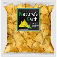 Natures Earth Salted Corn Chips 500g