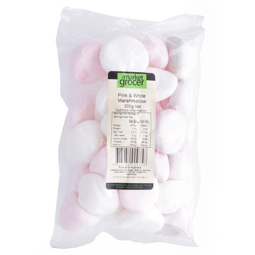 Pink & White Marshmallo (200G)