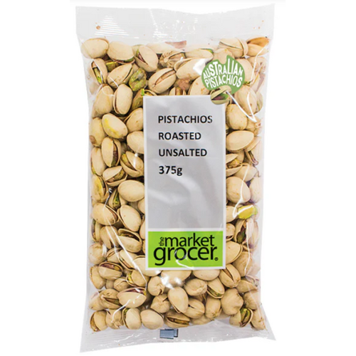 Australian Pistachios Roasted & Unsalted 375g