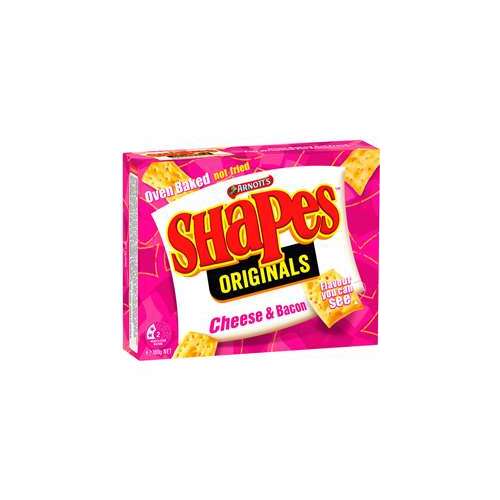 Arnotts Shapes Cheese & Bacon (180grm)