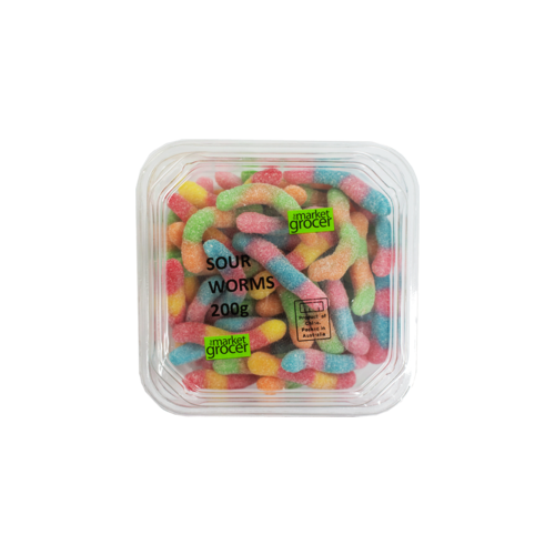 Sour Worms (200G TUB)