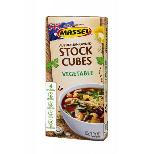 Massel Stock Cubes Vegetable 105g