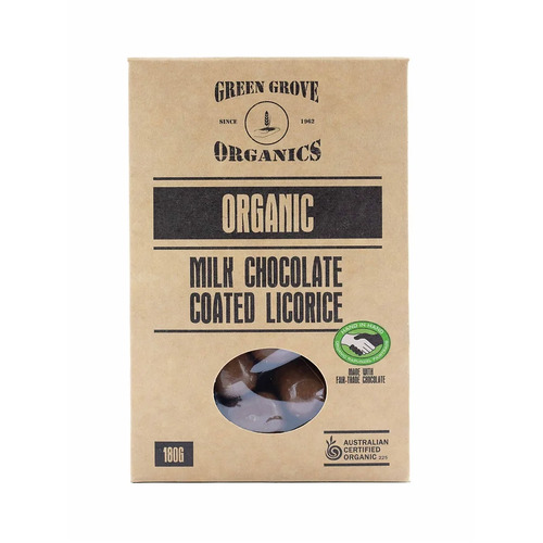Junee Organic Milk Chocolate Licorice