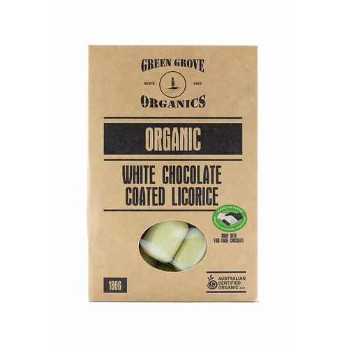 Junee Organic  White Milk Chocolate Licorice