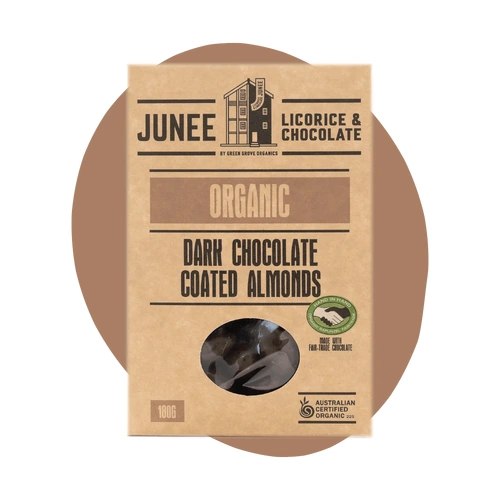 Junee Organic  Dark Chocolate Almond