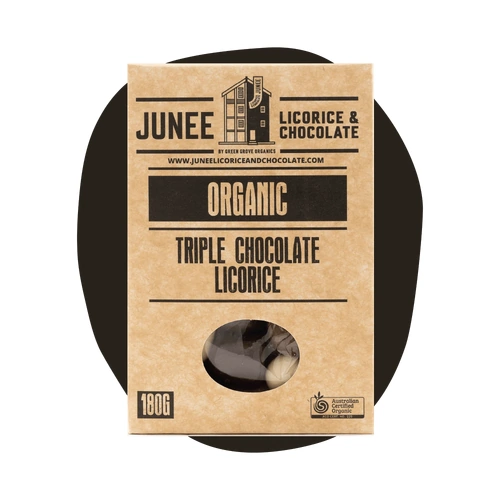 Junee Organic Triple Chocolate Licorice