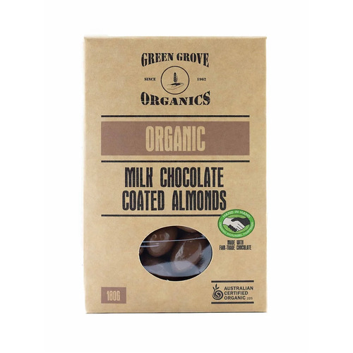Junee Organic Milk Chocolate Coated Almonds