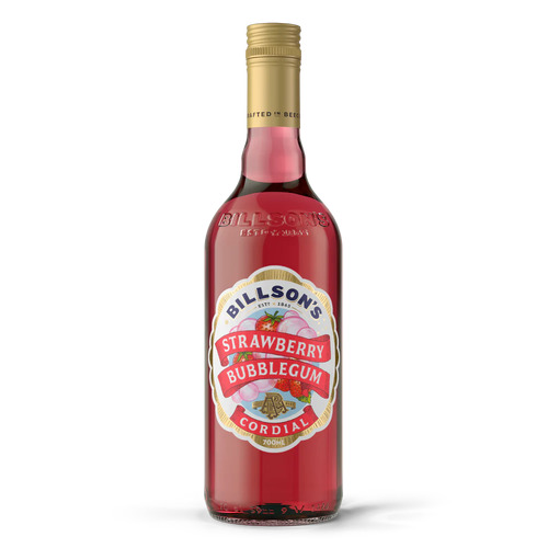 Billson's Strawberry Bubblegum Cordial