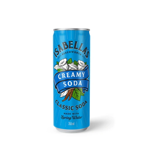 Isabella's Creamy Soda Can
