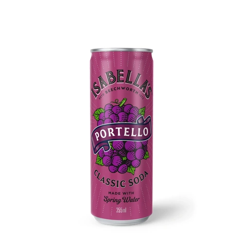 Isabella's Portello Soda Can