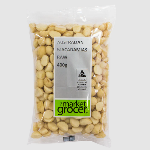 Australian Macadamias Raw 400g