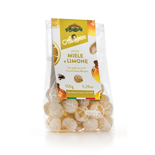 Albergian Honey & Lemon Drops 150g