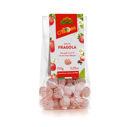 Albergian Strawerry Drops 150g